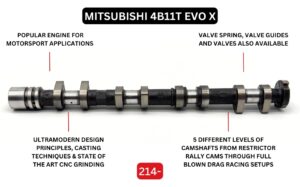214-A | EVO X 4B11T - Kelford Cams