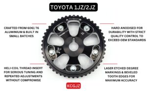 ⭐kks GMZ⭐ KCGJZ | 1JZ / 2JZ Cam Gears - Kelford Cams