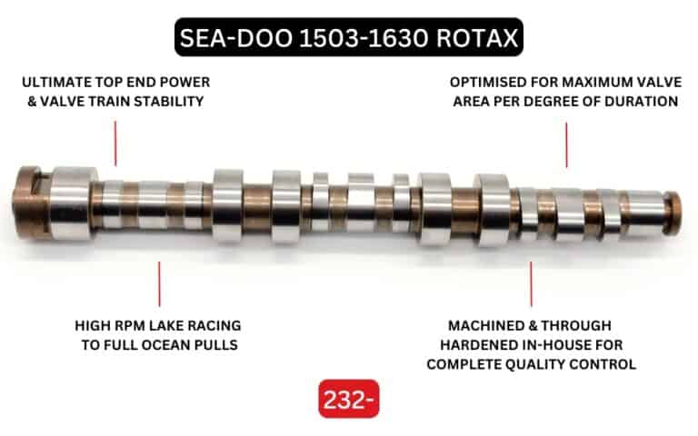 1503-1630 Rotax 4-Tec Turbo Engine Camshaft | Kelford Cams
