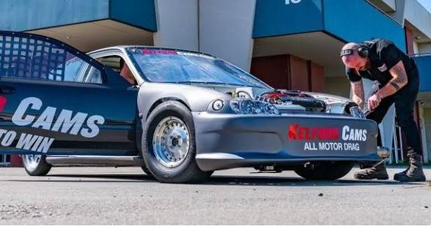 Kelford Cams H22a Drag Racing Civic