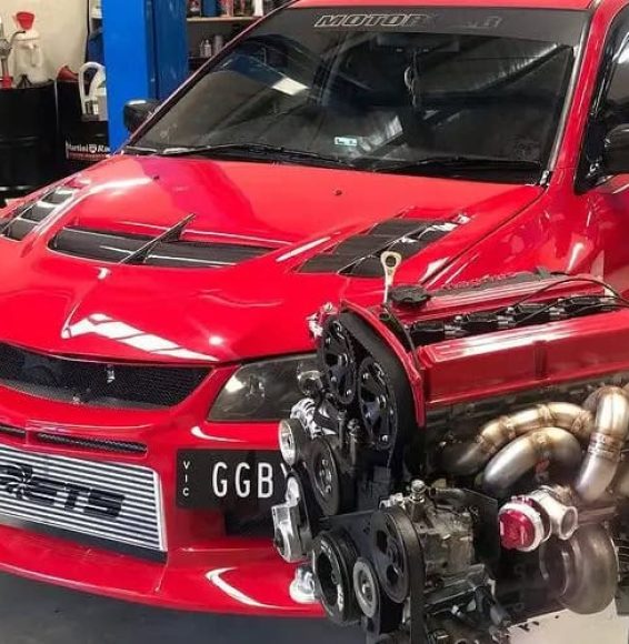 mitsubishi evo 8 2.2L stroker engine