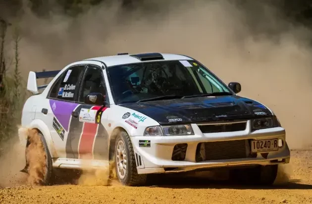 Mitsubishi lancer EVO Evolution rally car